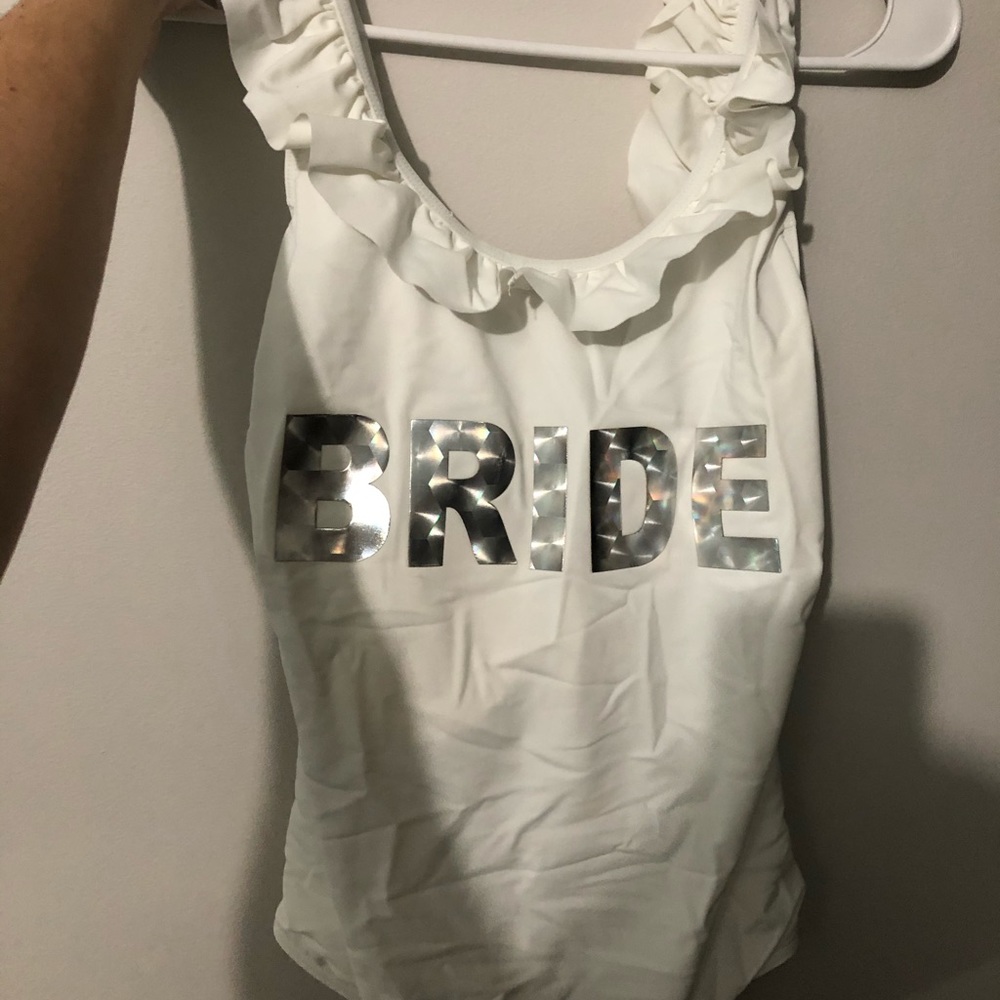 David’s bridal one piece bathing suit